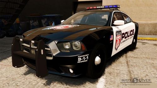 GTA 4 '2011 Dodge Charger R/T Max Police [ELS] v1.0' 