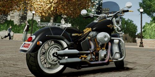 GTA 4 'Harley Davidson Fat Boy Lo (Vintage) Final' 