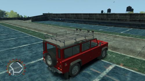 GTA 4 'Land Rover Defender Station Wagon 110 v1.1' 