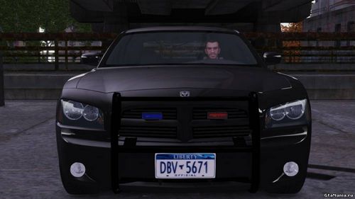 GTA 4 'Dodge Charger R/T Hemi FBI 2007 v1.0' 