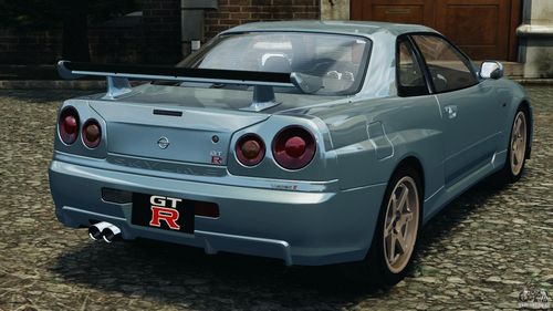 GTA 4 'Nissan Skyline GT-R R34 2002 v1.0' 